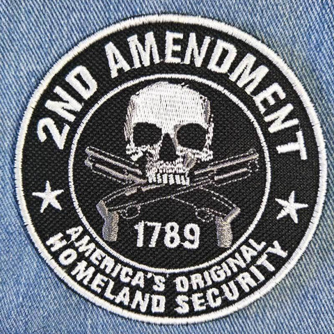 Embroidered Rocker & Biker Patch