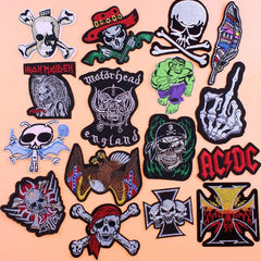 Gothic Mixed Biker Patches