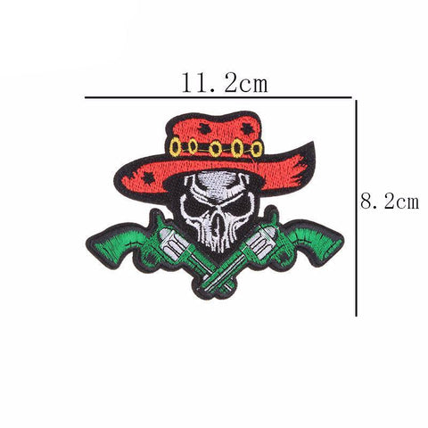 Gothic Mixed Biker Patches