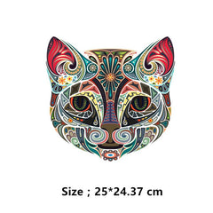 Egyptian Style Multi-color Cat Patches