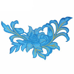 3D Flower Embroidery Iron On Patch