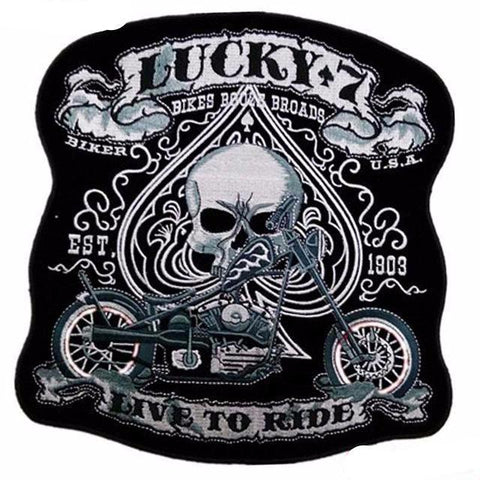 Punk Rock Motorcycle Jacket Patch