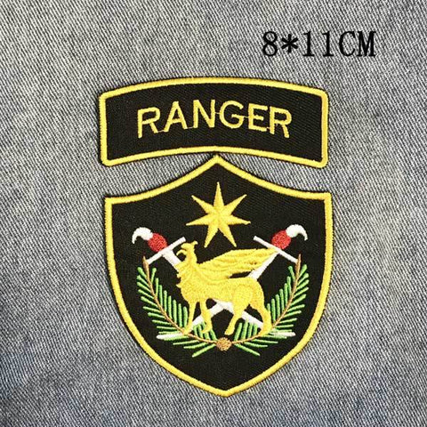 Embroidered Rocker & Biker Patch