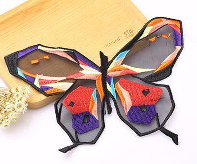 Exquisite Cartoon Color Butterfly Patches