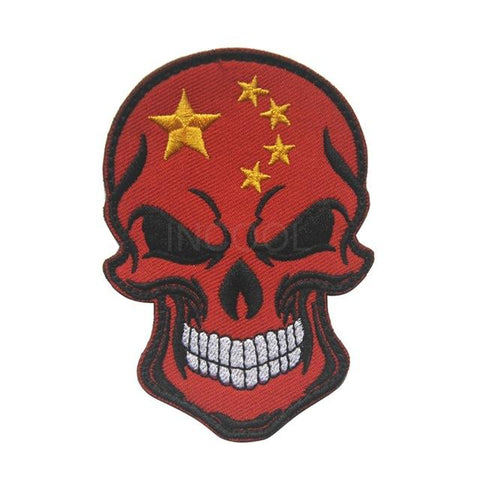 Skull Flag Embroidery Patches