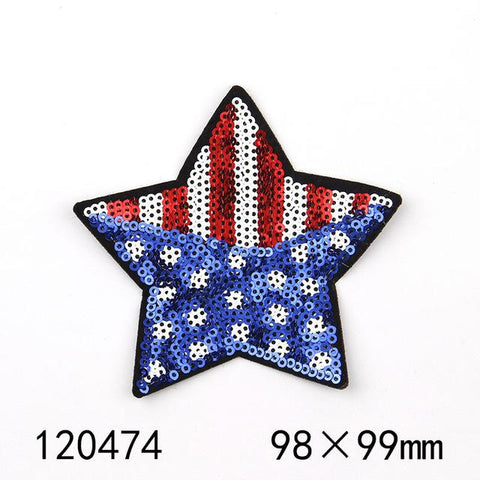 Star Sequin Patch
