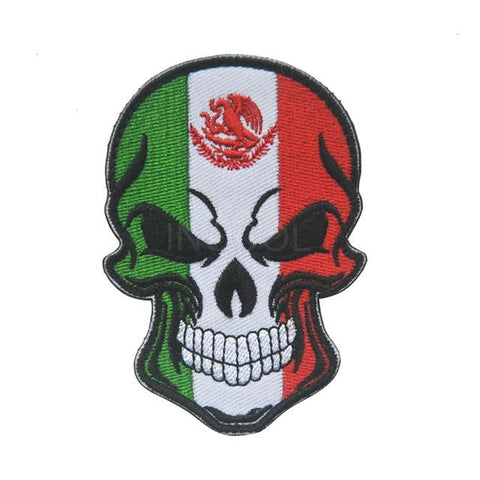 Skull Flag Embroidery Patches