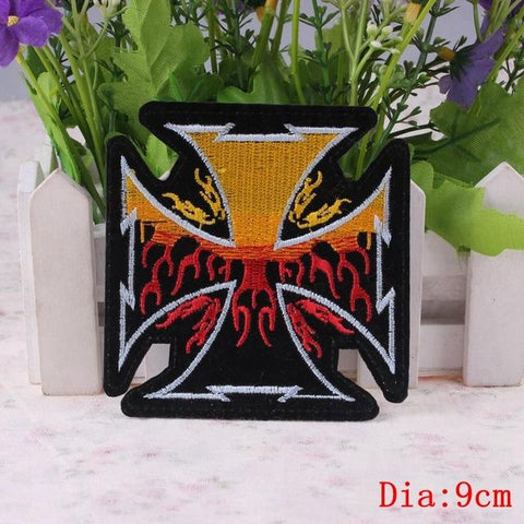 Gothic Mixed Biker Patches