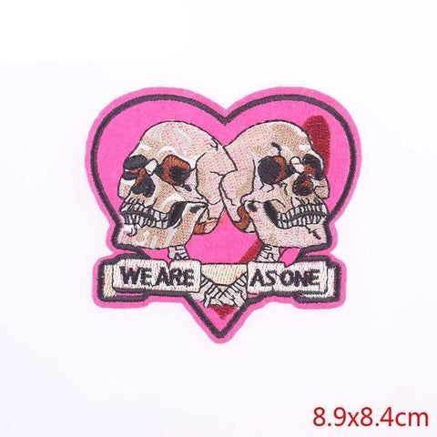 Gothic Mixed Biker Patches