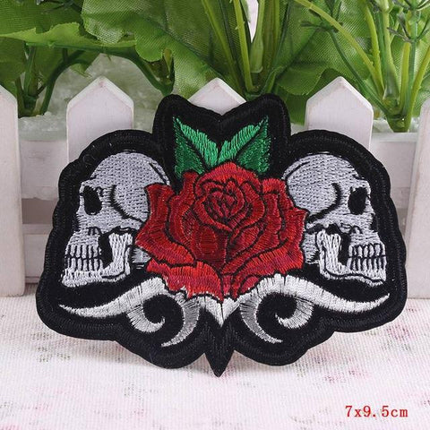 Gothic Mixed Biker Patches