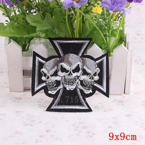 Gothic Mixed Biker Patches