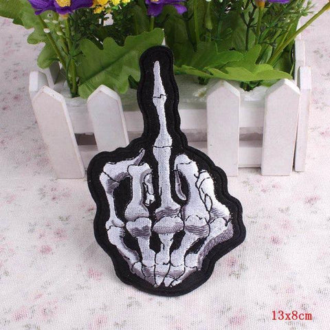 Gothic Mixed Biker Patches